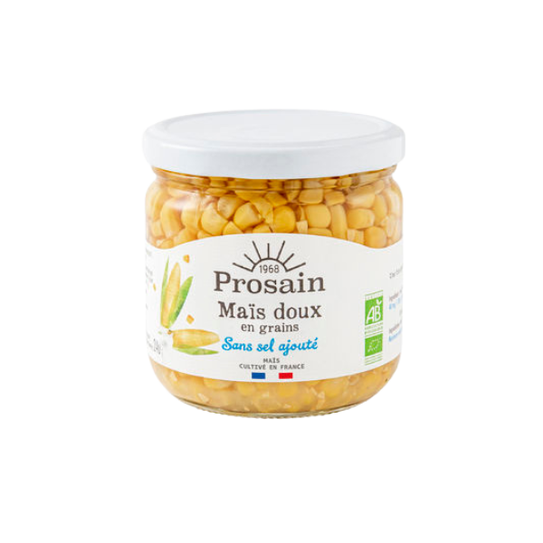 Maïs doux en grains sans sel ajouté bio et équitable - 1