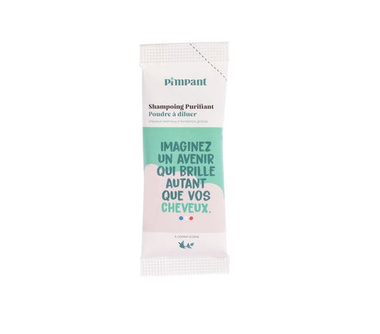 Pimpant -- Shampoing purifiant (cheveux normaux à tendance grasse) - 25 g