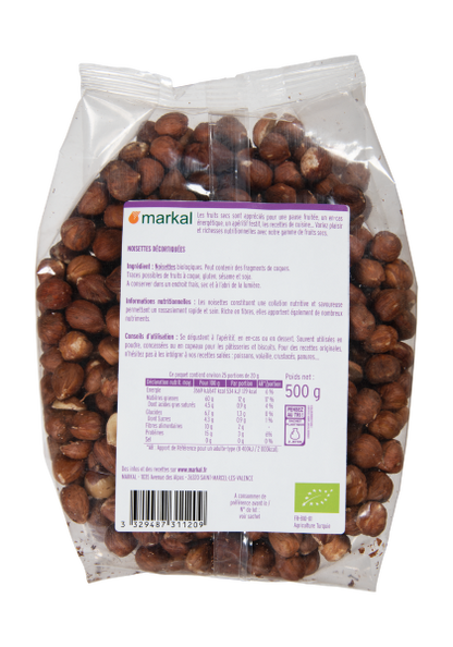 Noisettes décortiquées bio - 2