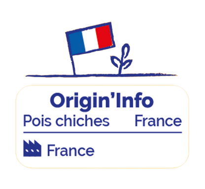 Pois chiche grillés moutarde et romarin bio - 3